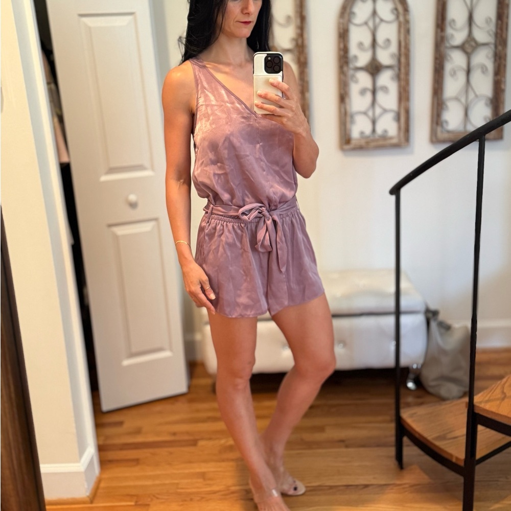 Stylish Mauve Romper